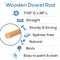 Wooden Dowel Rods 7/16 inch Thick, Multiple Lengths Available Available, Unfinished Sticks Crafts & DIY | Woodpeckers